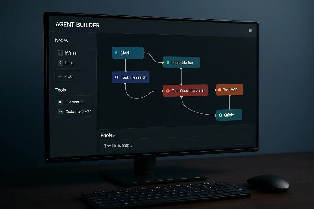 Agent Builder from OpenAI AgentKit Agent Builder from OpenAI transforms how AI agents are built and deployed
