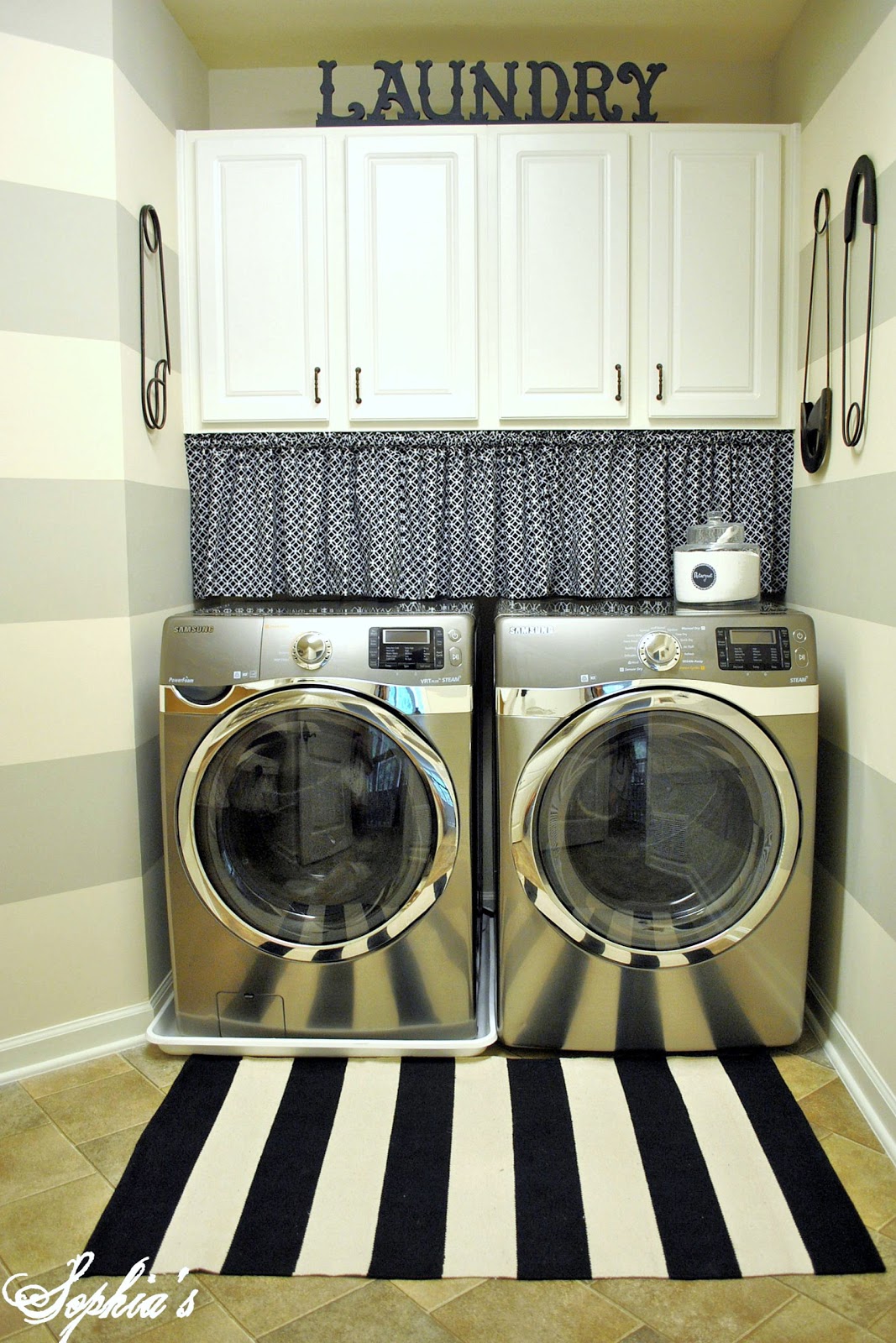Shower Curtains Without Hooks Cute Laundry Room Makeover