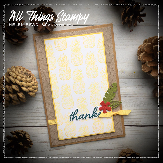 Timeless Tropical Stampin' Up AllThingsStampy Helen Read