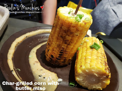 Char-grilled corn with butter miso - Let's Meat Up at Plaza Singapura - Paulin's Munchies