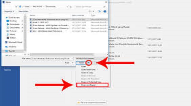 Cara Memperbaiki File Word yang Tidak Bisa Dibuka Cara Memperbaiki File Word yang Tidak Bisa Dibuka Terbaru