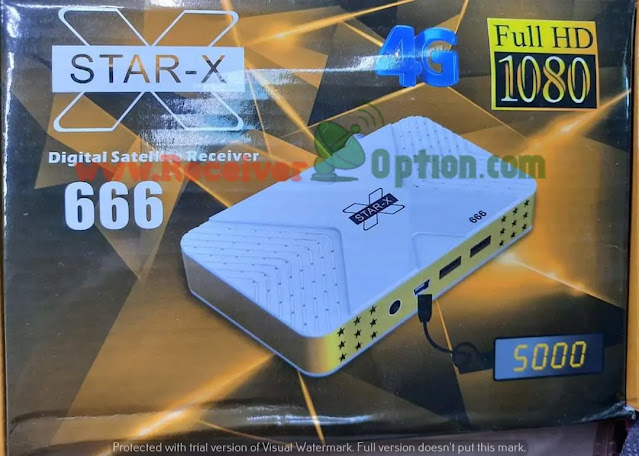 STAR-X 666 HD RECEIVER ORIGINAL FLASH FILE