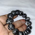 Gelang Batu CORAL PETIR HITAM Ukuran 16 mm