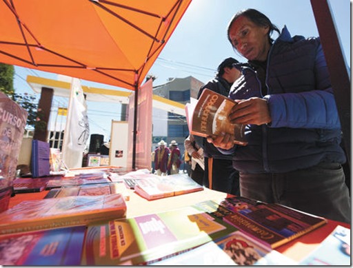 Libros en El Alto