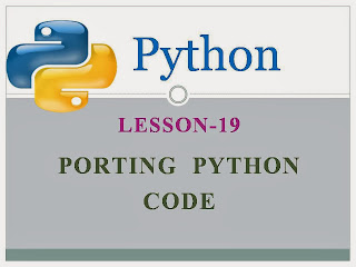 porting python code