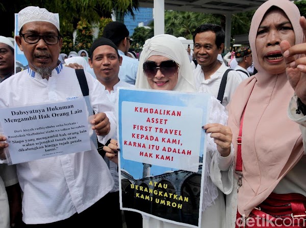 MA Rampas Aset First Travel untuk Negara, Korban: Biar Dilaknat Allah