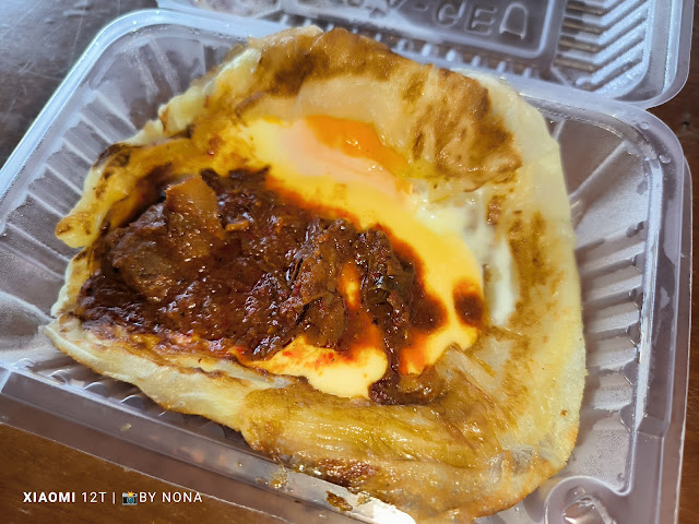 Roti Canai Sarang Daging Cheese