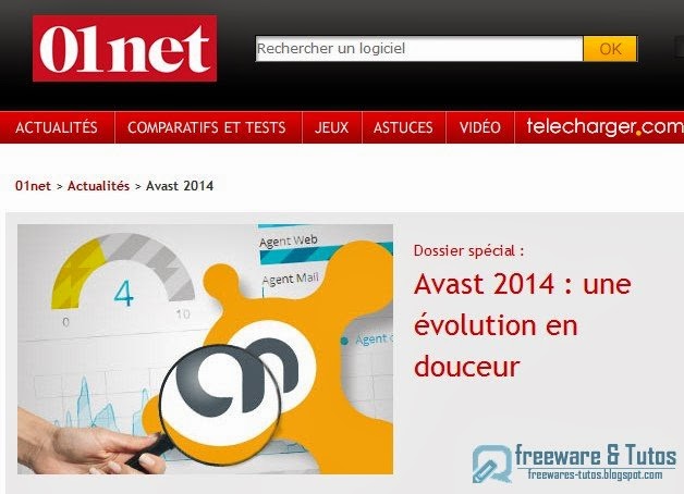 Le site du jour : présentation d'Avast! 2014