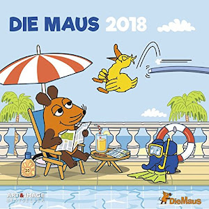 Der Kalender mit der Maus 2018: Kinderkalender