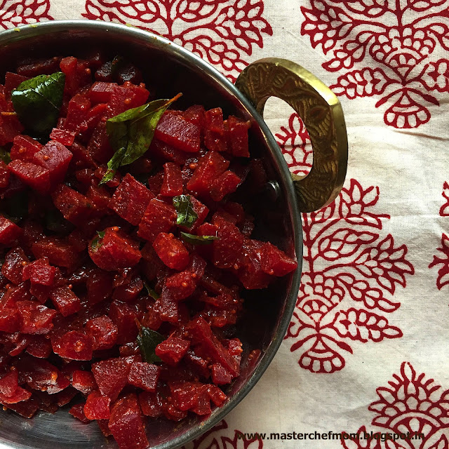 Beetroot Poriyal