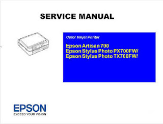 Service Manual Epson Stylus Photo TX700FW