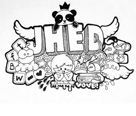 50+ gambar grafiti hitam putih di kertas keren | grafiti