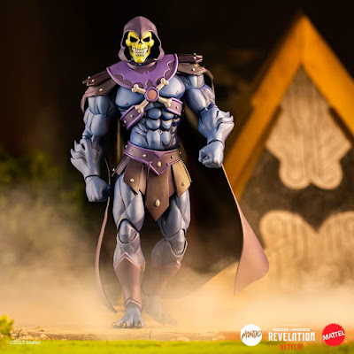 San Diego Comic-Con 2022 Exclusive Masters of the Universe Revelations Skeletor 1/6 Scale Collectible Action Figure by Mondo