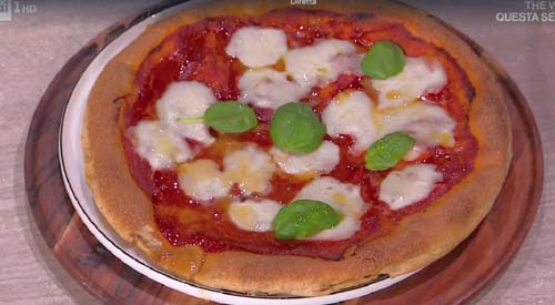Pizza bufalina ricetta Fulvio Marino