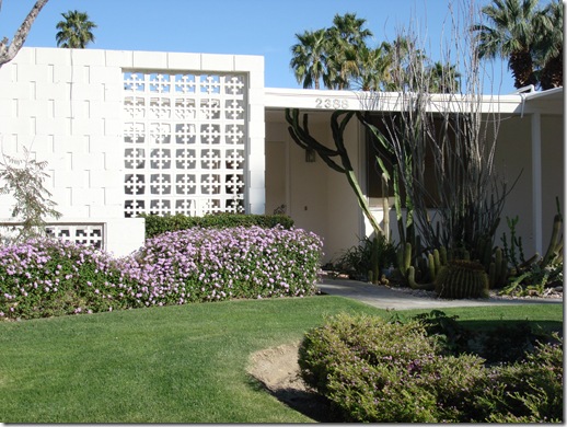 Palm Springs Modern Architecture and the Use of Screen Block
