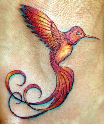 Tattoos Humming Birds 2