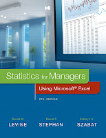 Statistics Managers Microsoft Excel 8e Levine Solutions