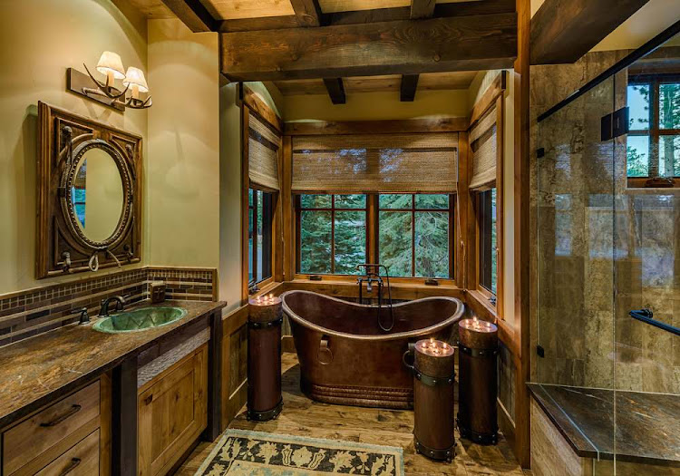 Rustic Bathroom Design Idea