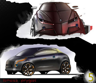 Some of design modern famous Futuristic concept car 