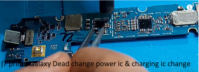 Samsung Galaxy j7 prime  power  Dead Solution charging ic change change