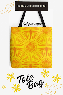 Yellow sun flowers Tote Bag