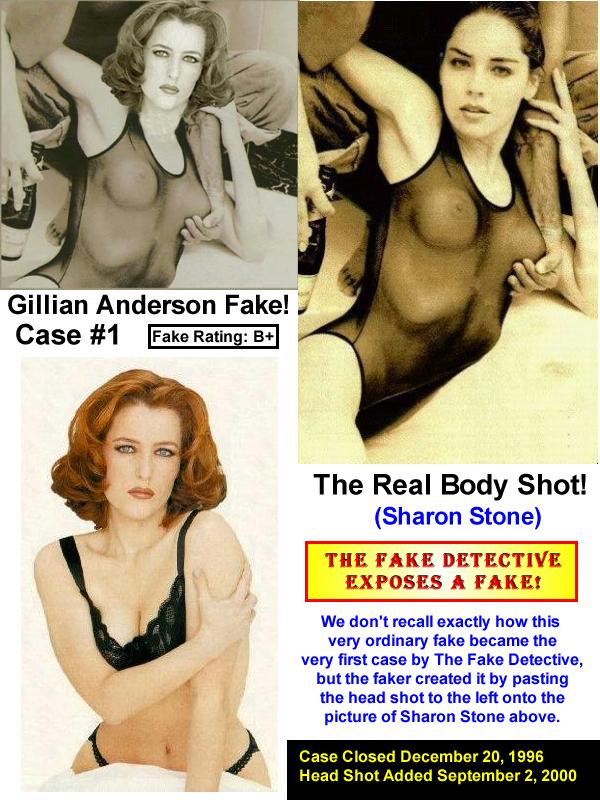 Gillian Anderson naakt