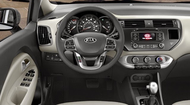 Interior Kia Rio Design is the best in US and UK