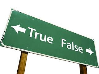 True False honesty sign