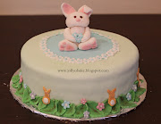 Bunny cake. This is another cake order I received from my friend for her . (bunny)