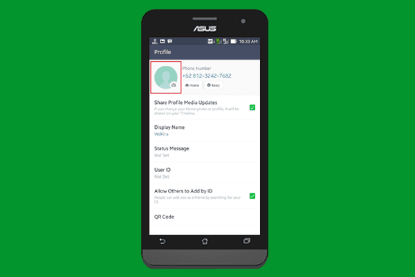 Wd-kira, Cara mengganti foto profil dan foto sampul line dengan mudah,Apa yang dimaksud dengan Photo Profil ?,  Cara menambahkan atau mengganti akun Line dengan mudah melalui smartphone Android, Cara menambahkan atau mengganti photo sampul pada akun line dengan mudah