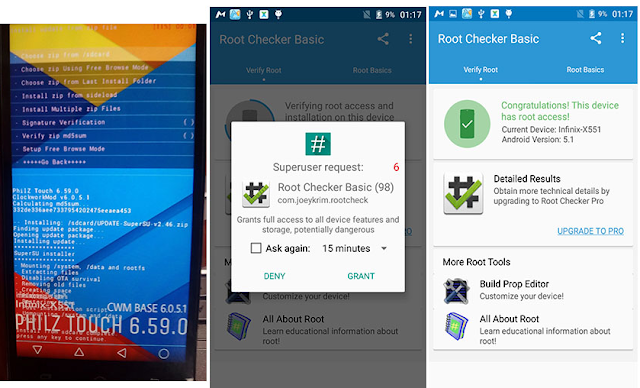 How To Root Infinix Hot Note x551 Android 5.1 Lollipop
