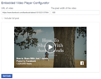 How To Embed Facebook Videos In Blog Post