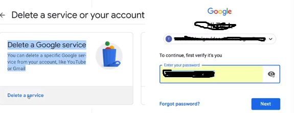 Delete Google account "how to do it" ?( Parmanent & temporary)