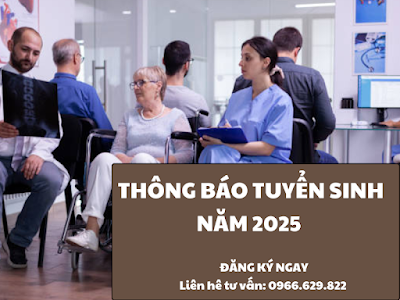 Thông báo tuyển sinh cao đẳng ngành Điều Dưỡng tại Tỉnh Tiền Giang