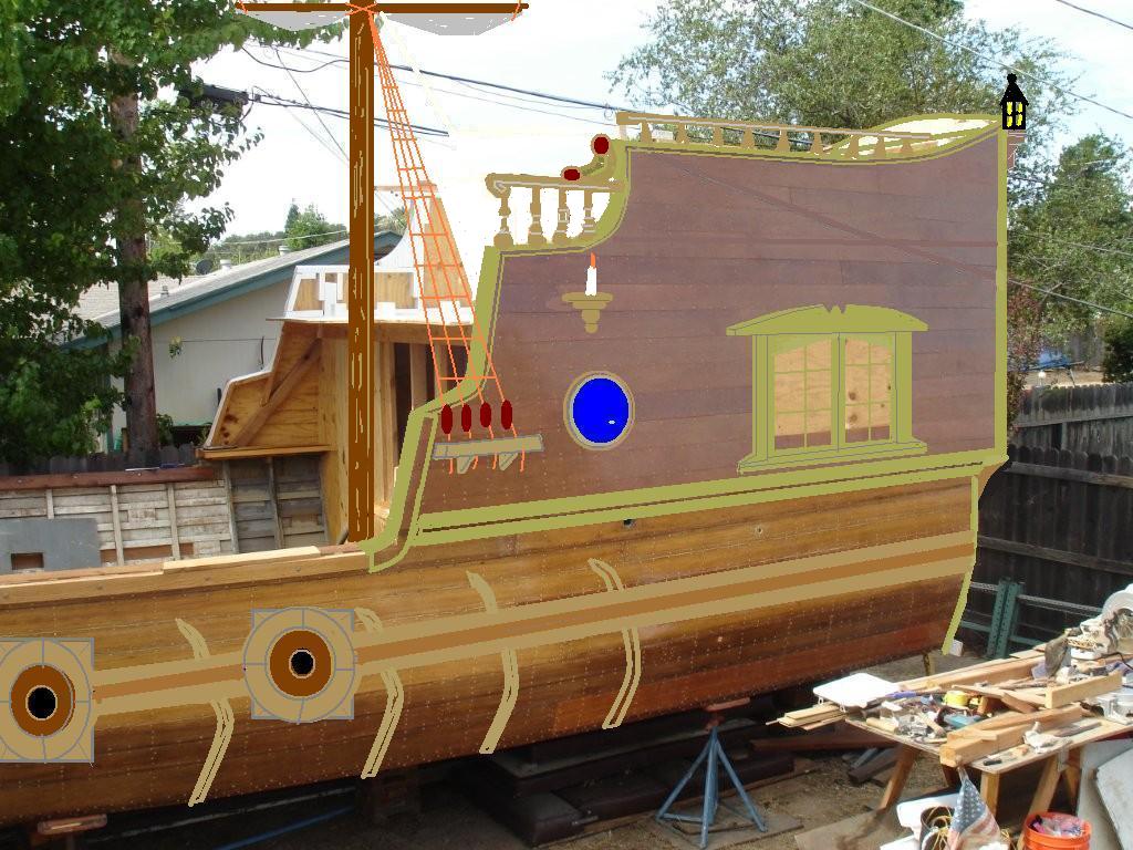 wooden boat playhouse plans digika