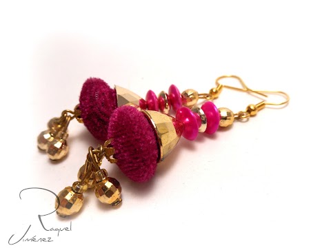 PENDIENTES TASSELS O PIÑATA EN ROSA FUCSIA