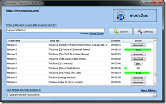 Music2pc Descargar Musica Mp3 Facil Y Rapido Con Este Freeware Para Windows Vidabytes