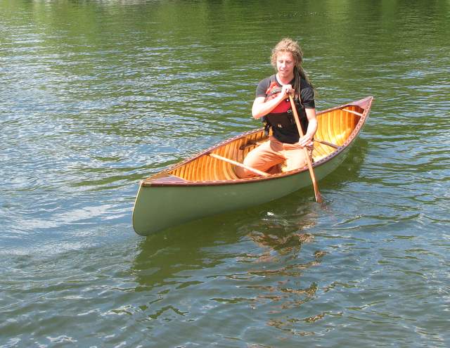  is a great all-round solo canoe and is one of my most popular canoes