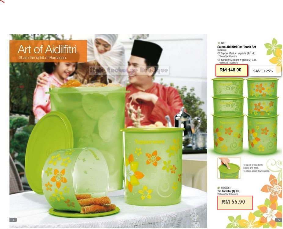 STYLE EXCHANGE @ HOME: SHOP TUPPERWARE ONLINE FOR YOUR 