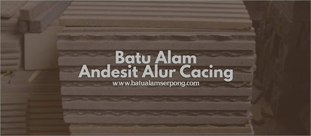 jual batu alam alur cacing