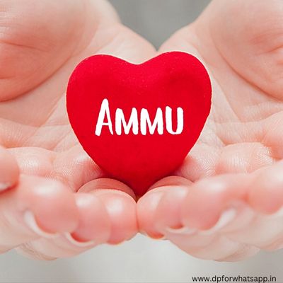 ammu name in heart