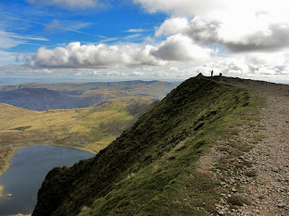 Helvellyn and Red Tarn