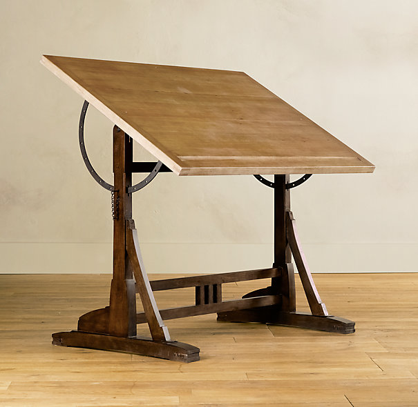 Copy Cat Chic: Restoration Hardware 1920's French Drafting Table