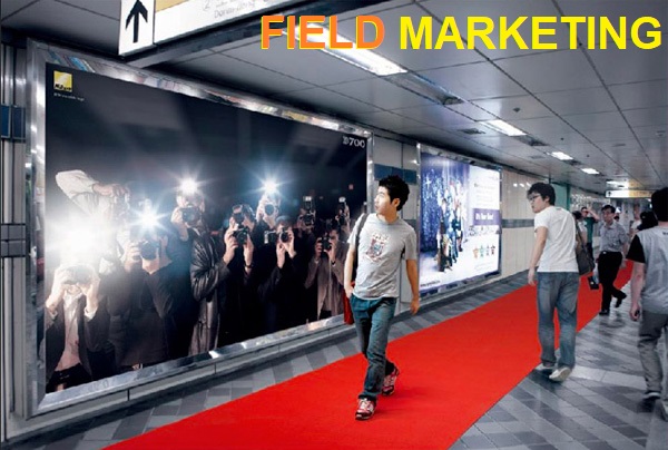 field marketing publicidad face to face