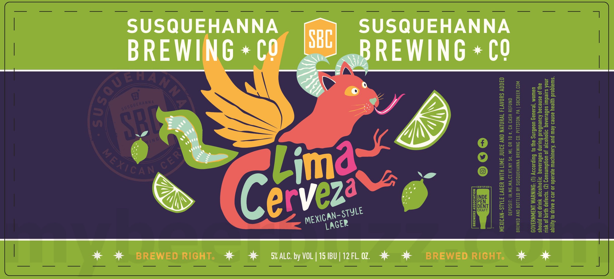 Susquehanna Brewing Working On Lima Cerveza