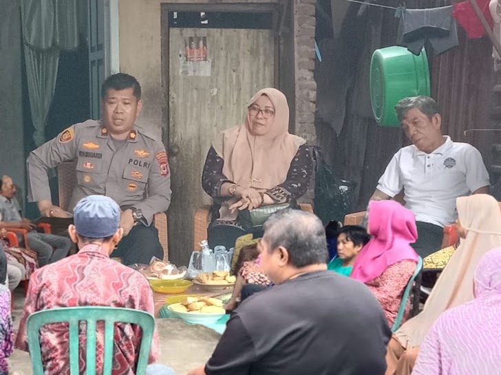 Kapolsek Bontoala Safari Kamtibmas Bersama Perangkat Kelurahan Baraya Untuk Kenyamanan Warga