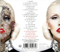 Album Cover (back): Bionic / Christina Aguilera
