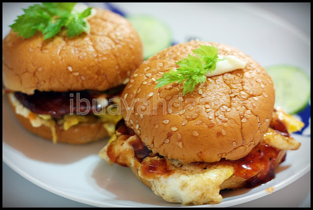 Damia Aleesya, Damia Ayyunie & Daim Muslim: Resepi Burger 