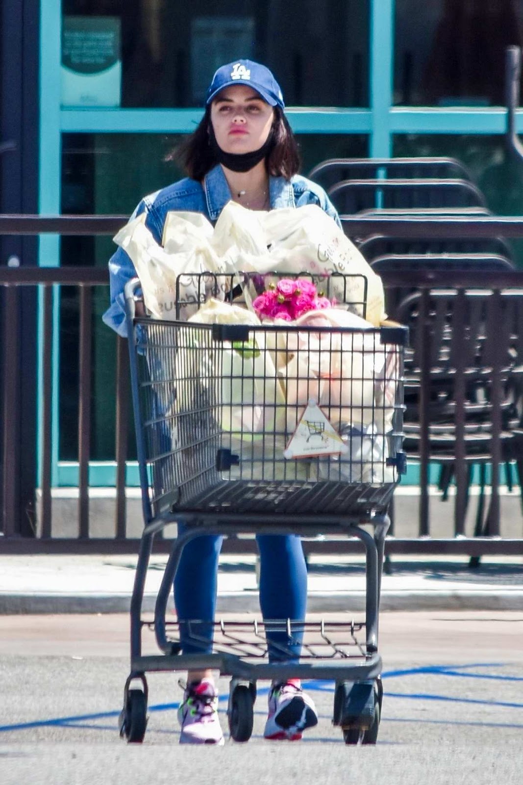 Lucy Hale high street fashion style latest photo