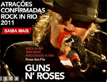 Concierto de Guns N’ Roses en el Rock in Rio 2011 